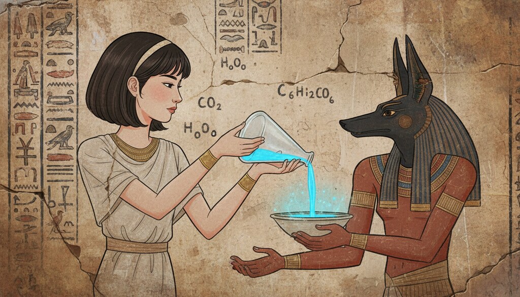 壁画に登場するリケジョ