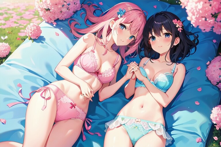 女の子二人