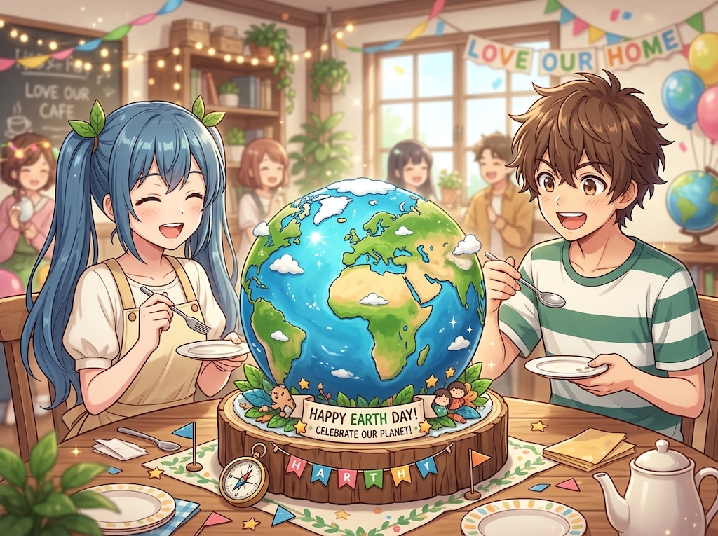 アースデイケーキ？