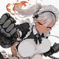 かくとうメイド 3枚目