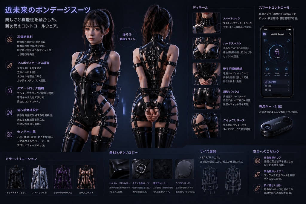 近未来のボンデージグッズ