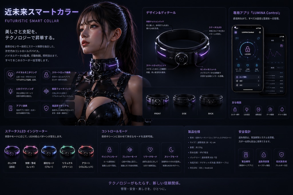 近未来のボンデージグッズ