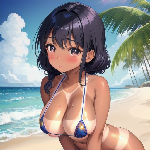 日焼けしていないところができる