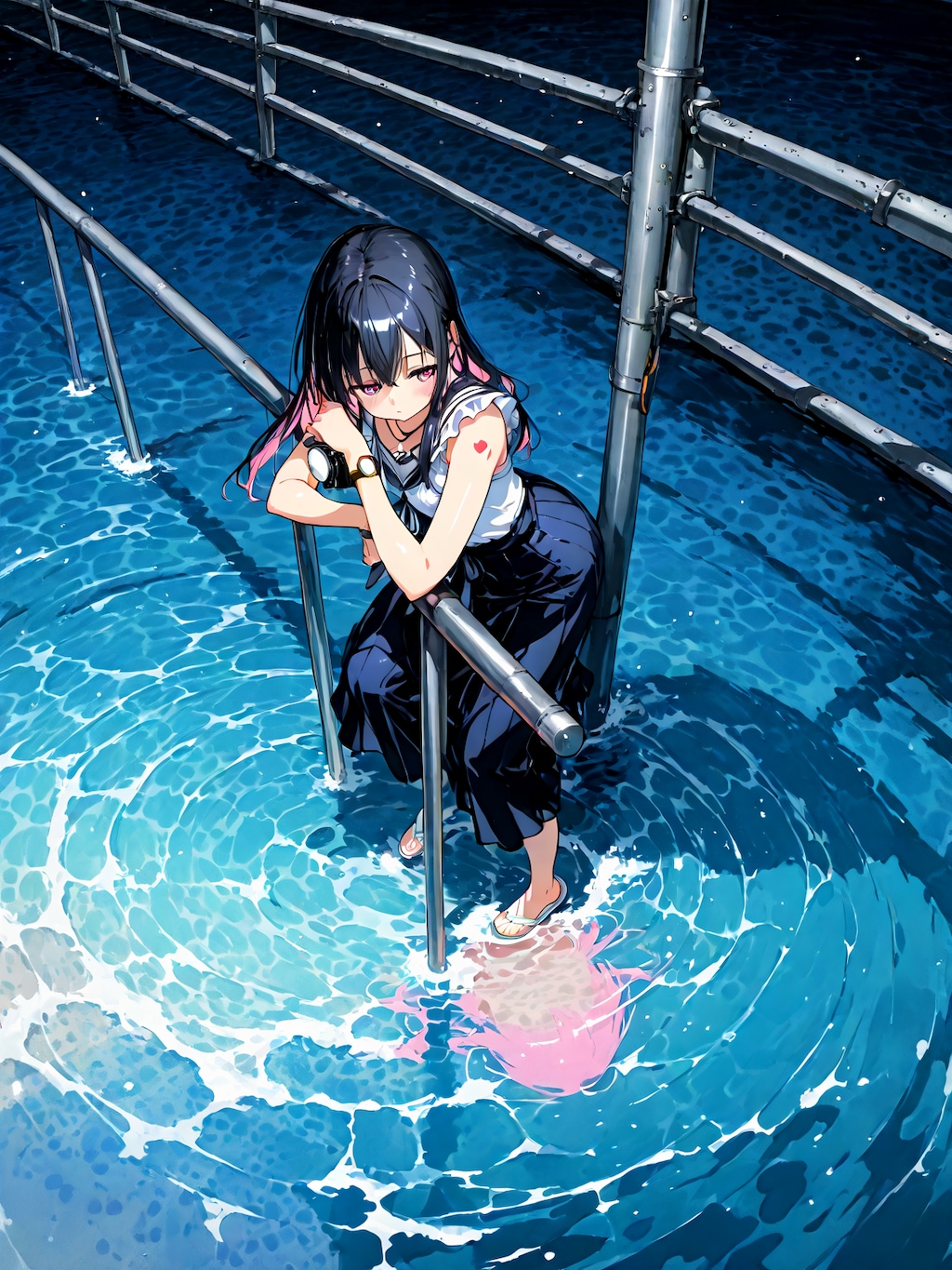 海辺の(魔)少女