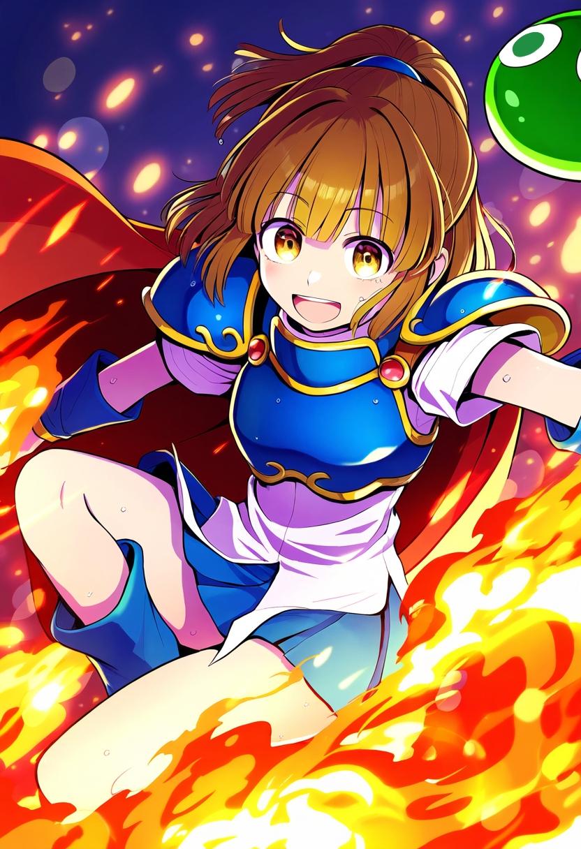 アルル・ナジャの炎の魔法