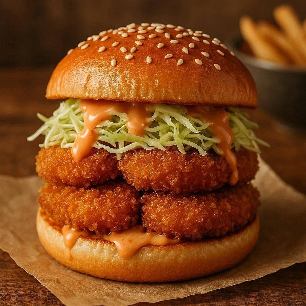エビカツバーガー