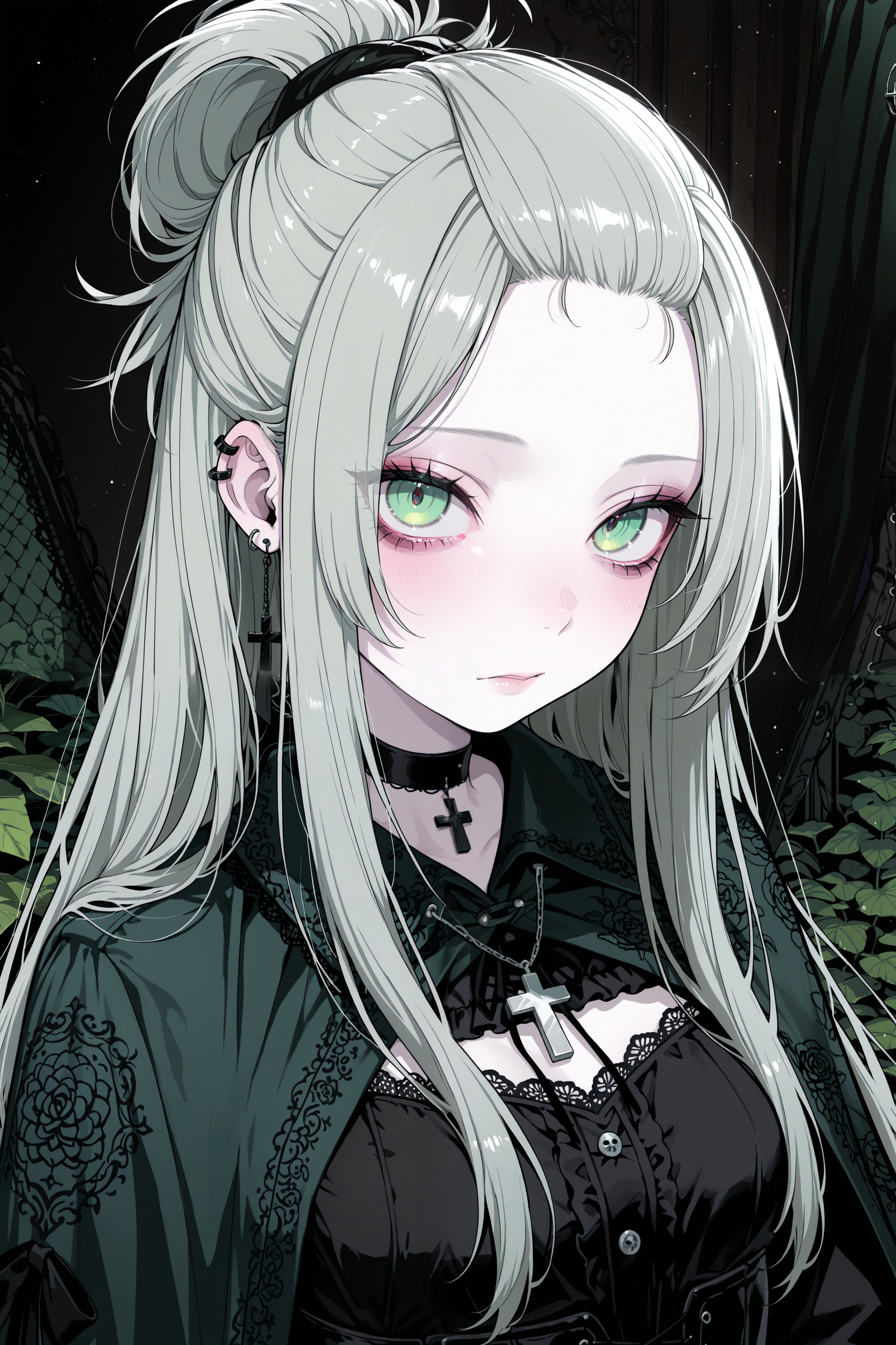 髪は結ぶ　チャームポイントはおでこ | の人気AIイラスト・グラビア