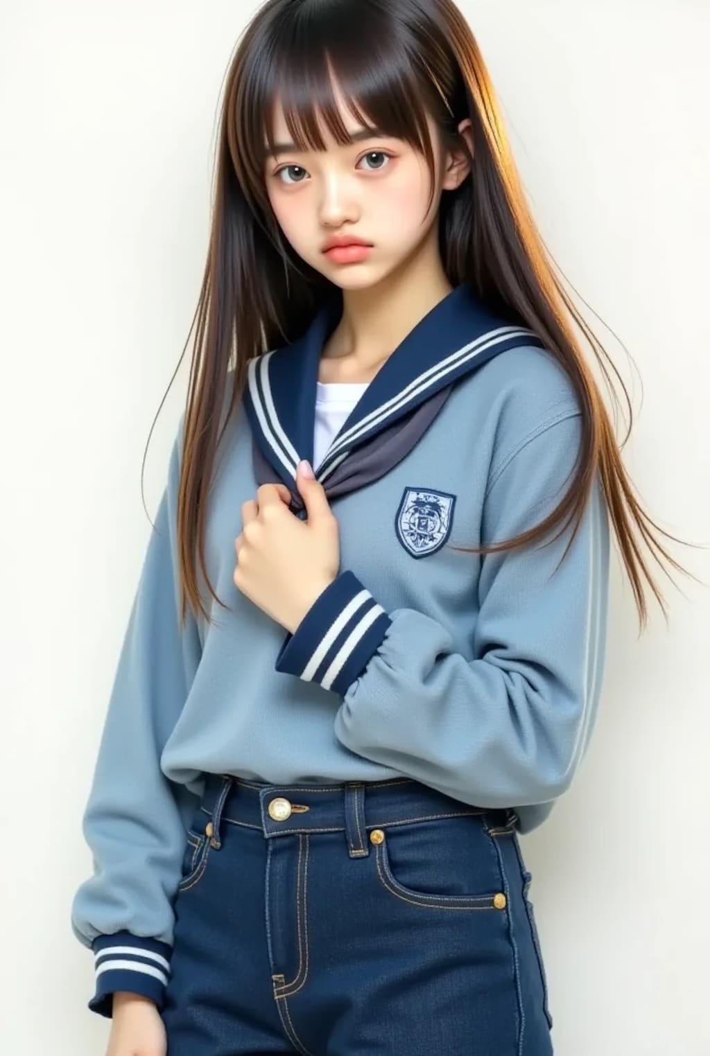 Long hair