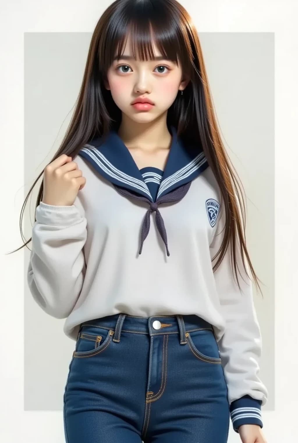 Long hair