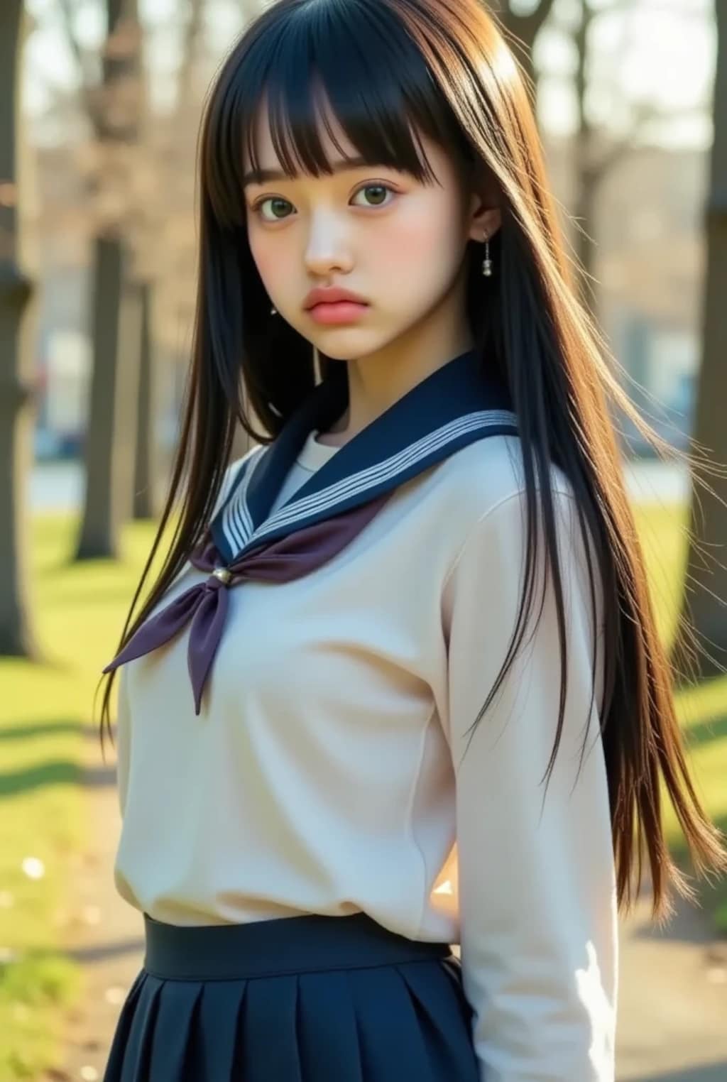 Long hair