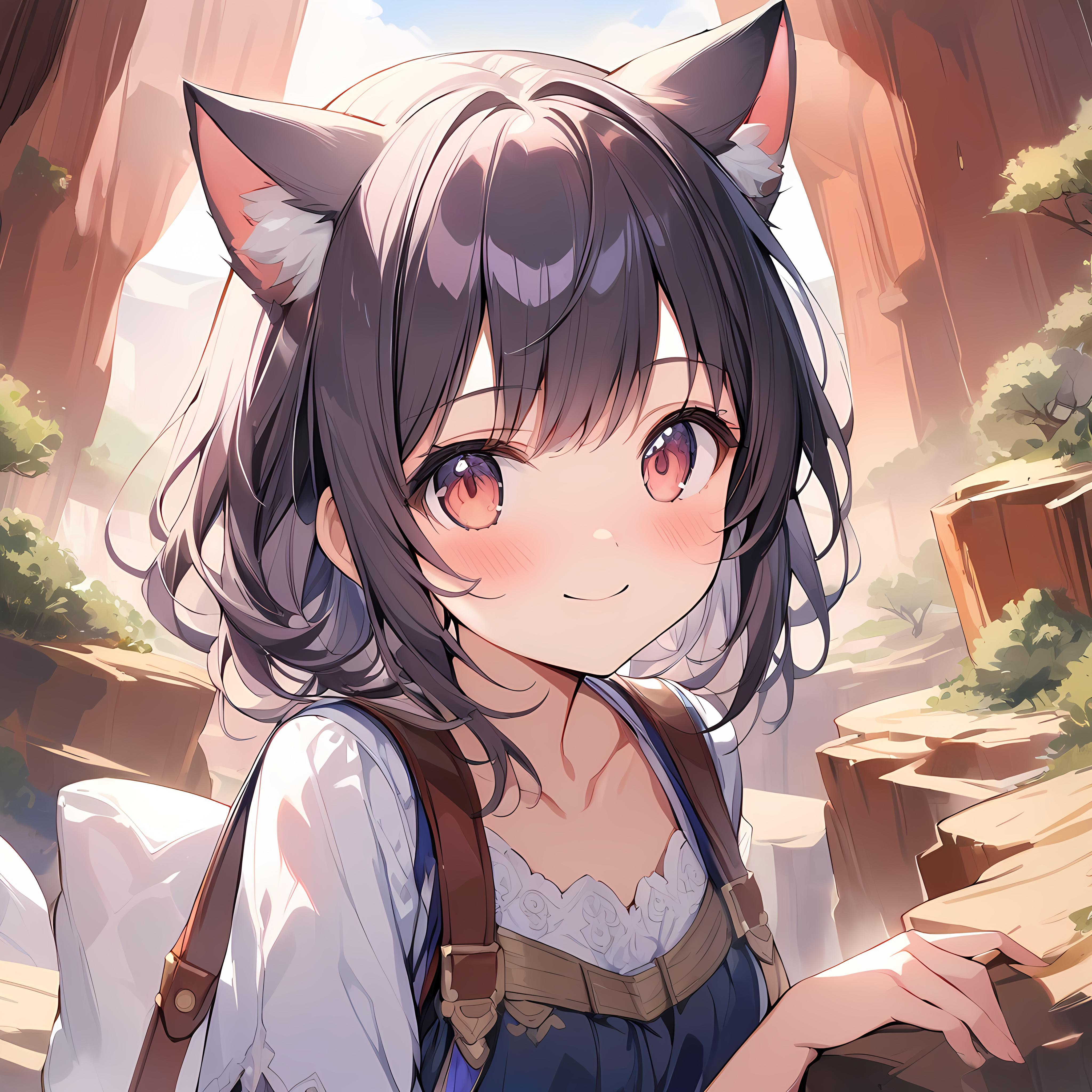 猫耳娘。