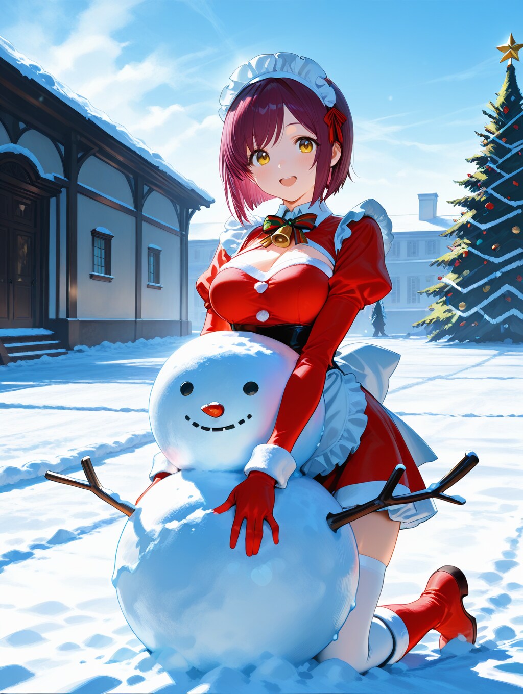 こんにちは（挨拶メイドの芽衣ちゃん）