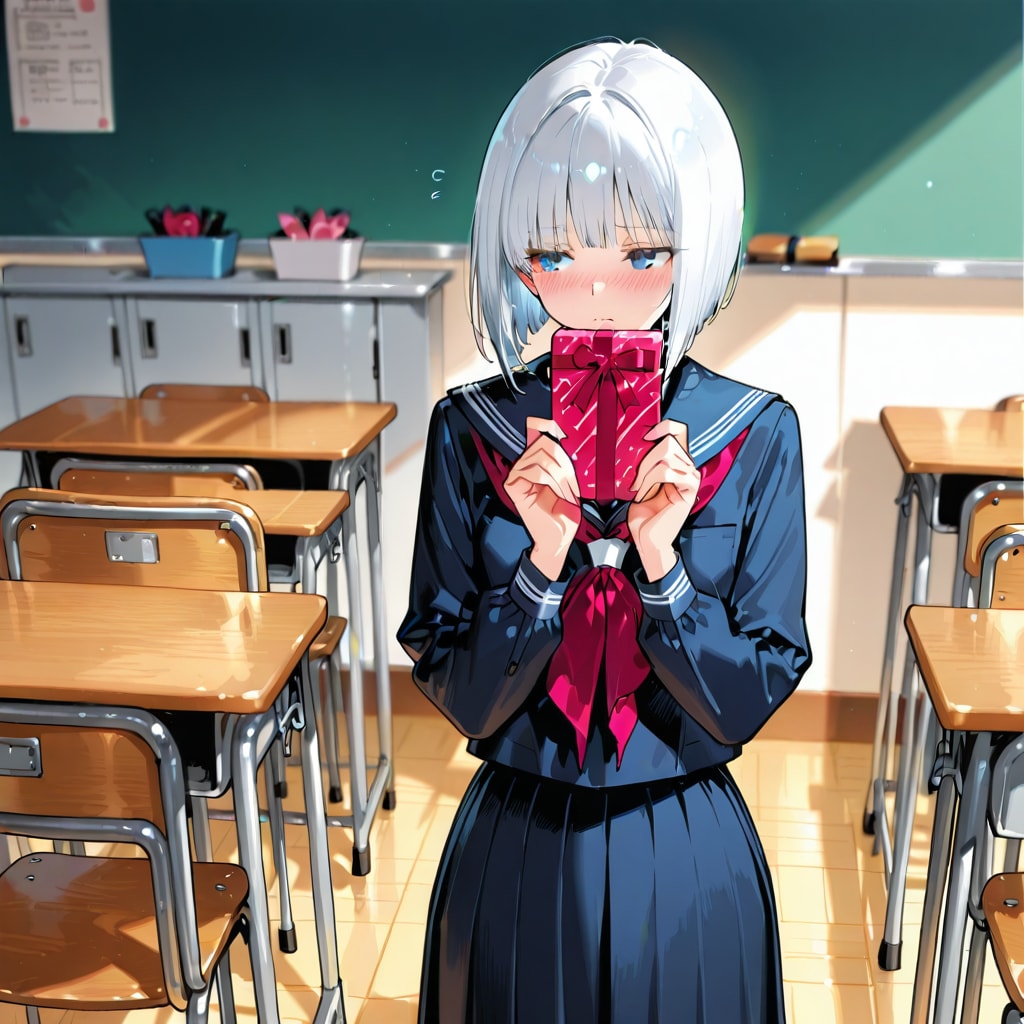 〇〇君…あの、ですね…えと… | の人気AIイラスト・グラビア