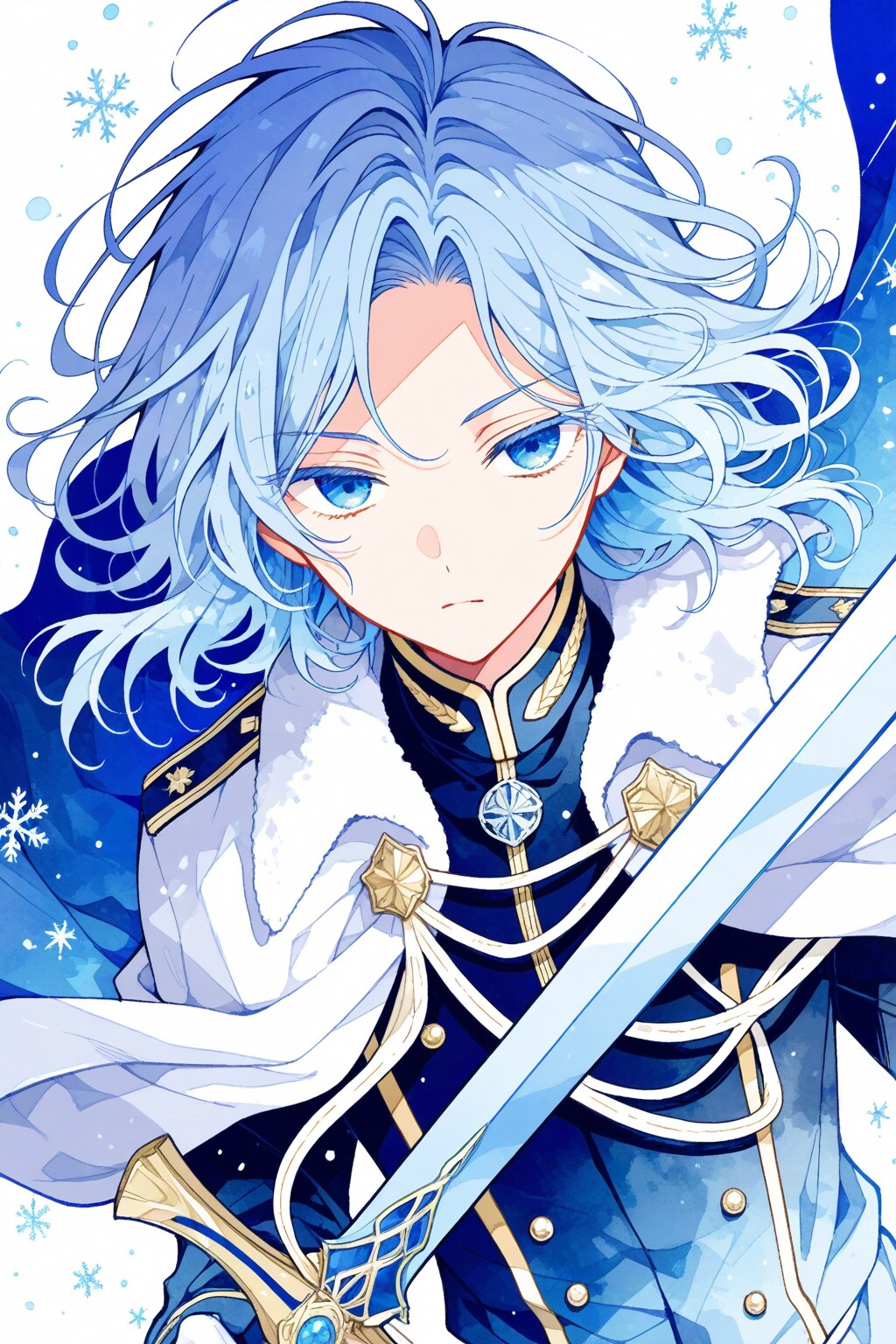 💙 | の人気AIイラスト・グラビア
