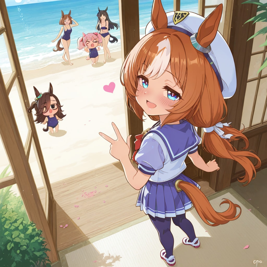 けっして、ちびちゃんだけにしない。