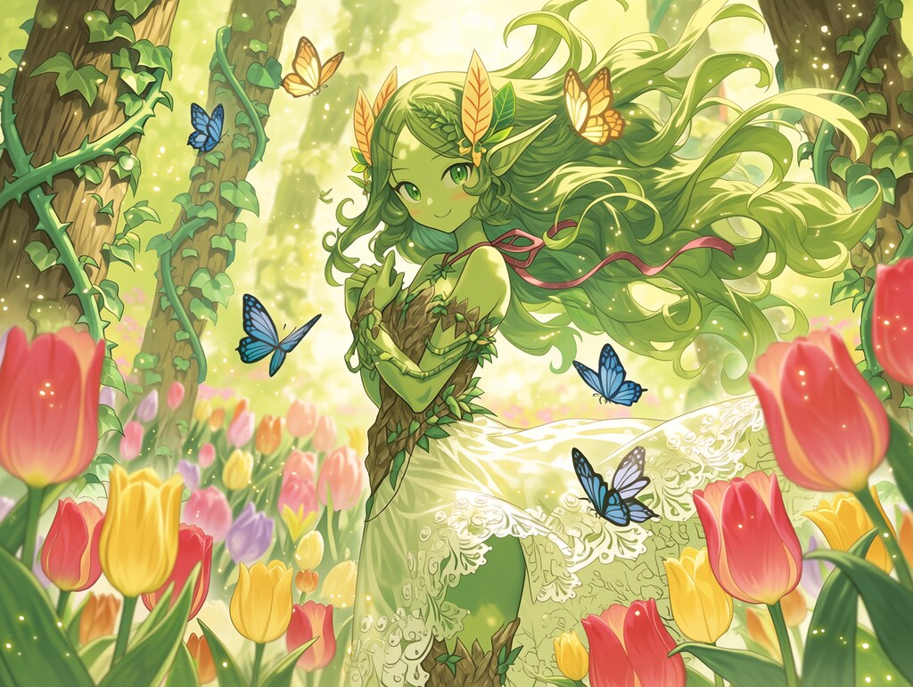 春の装い（１２）DRYADちゃん niji7