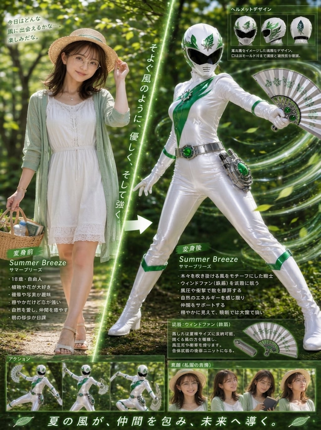夏のそよ風イメージ