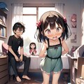 兄のあまりの汚部屋にキレ散らかす妹 5枚目