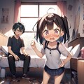 兄のあまりの汚部屋にキレ散らかす妹 3枚目