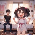 兄のあまりの汚部屋にキレ散らかす妹 6枚目