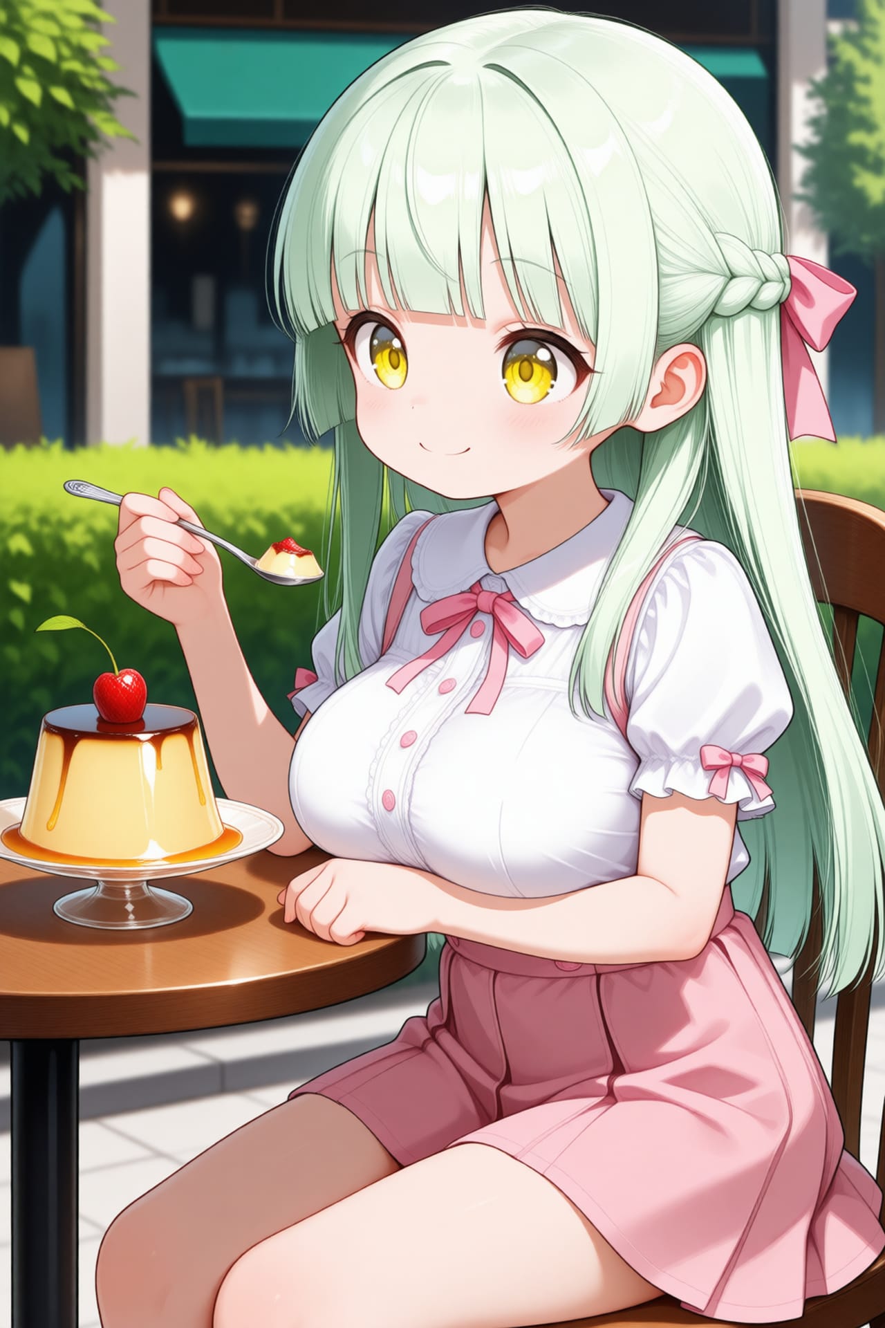 固めのプリン | の人気AIイラスト・グラビア
