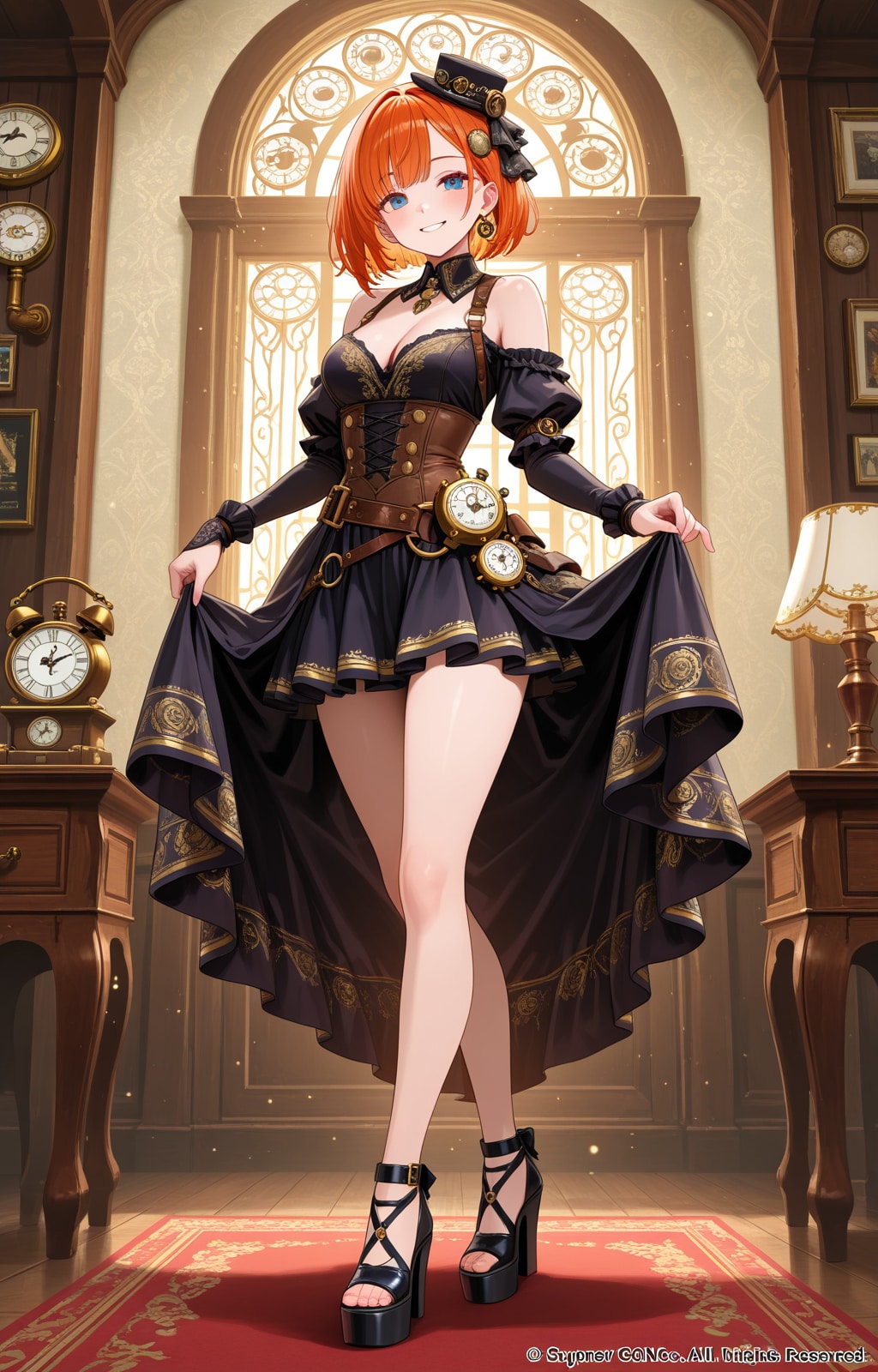 スチームパンクドレス