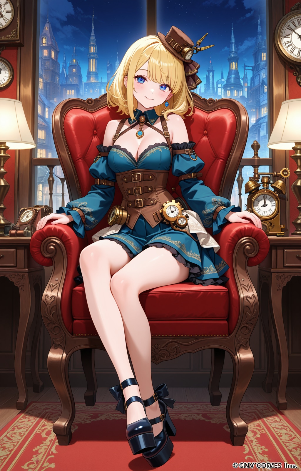 スチームパンクドレス