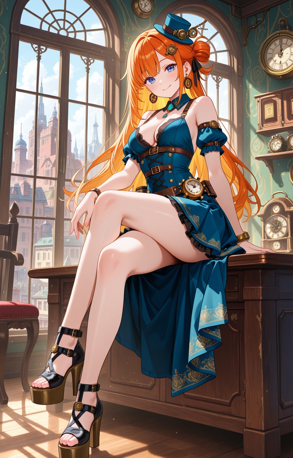 スチームパンクドレス