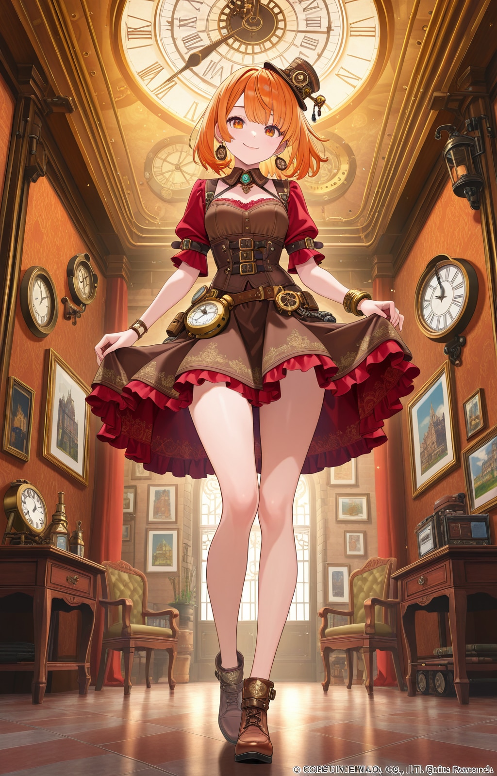 スチームパンクドレス