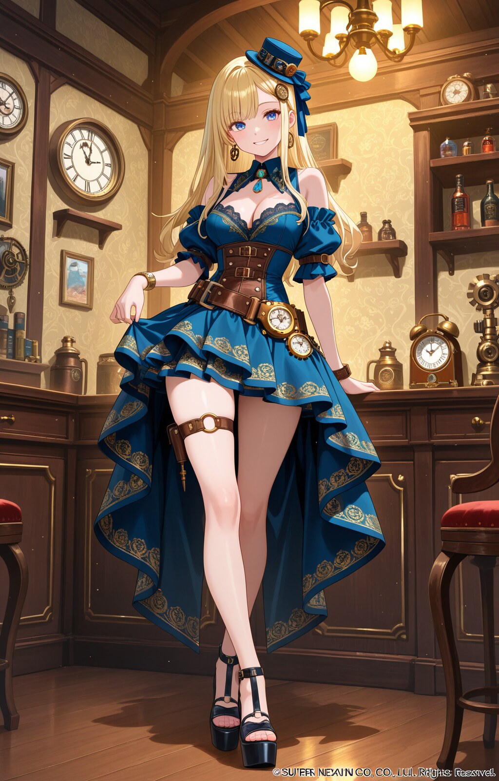 スチームパンクドレス