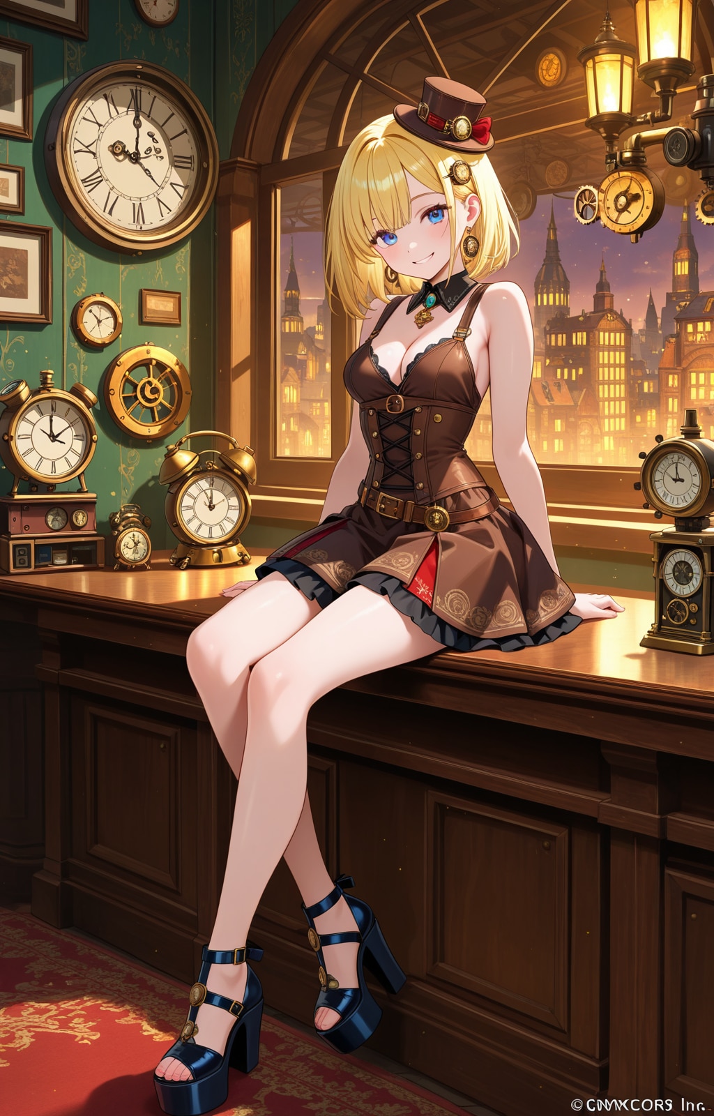 スチームパンクドレス