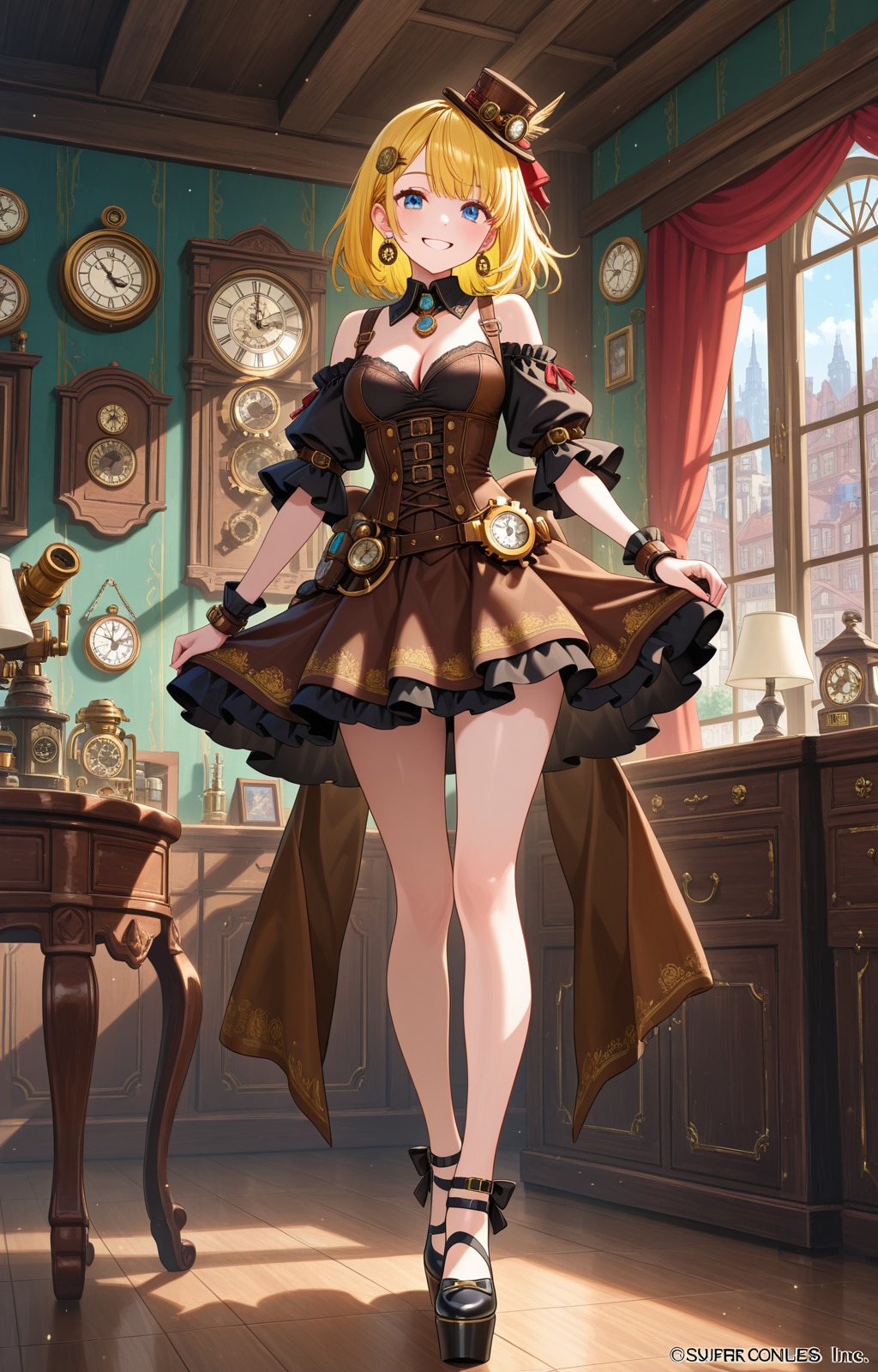 スチームパンクドレス