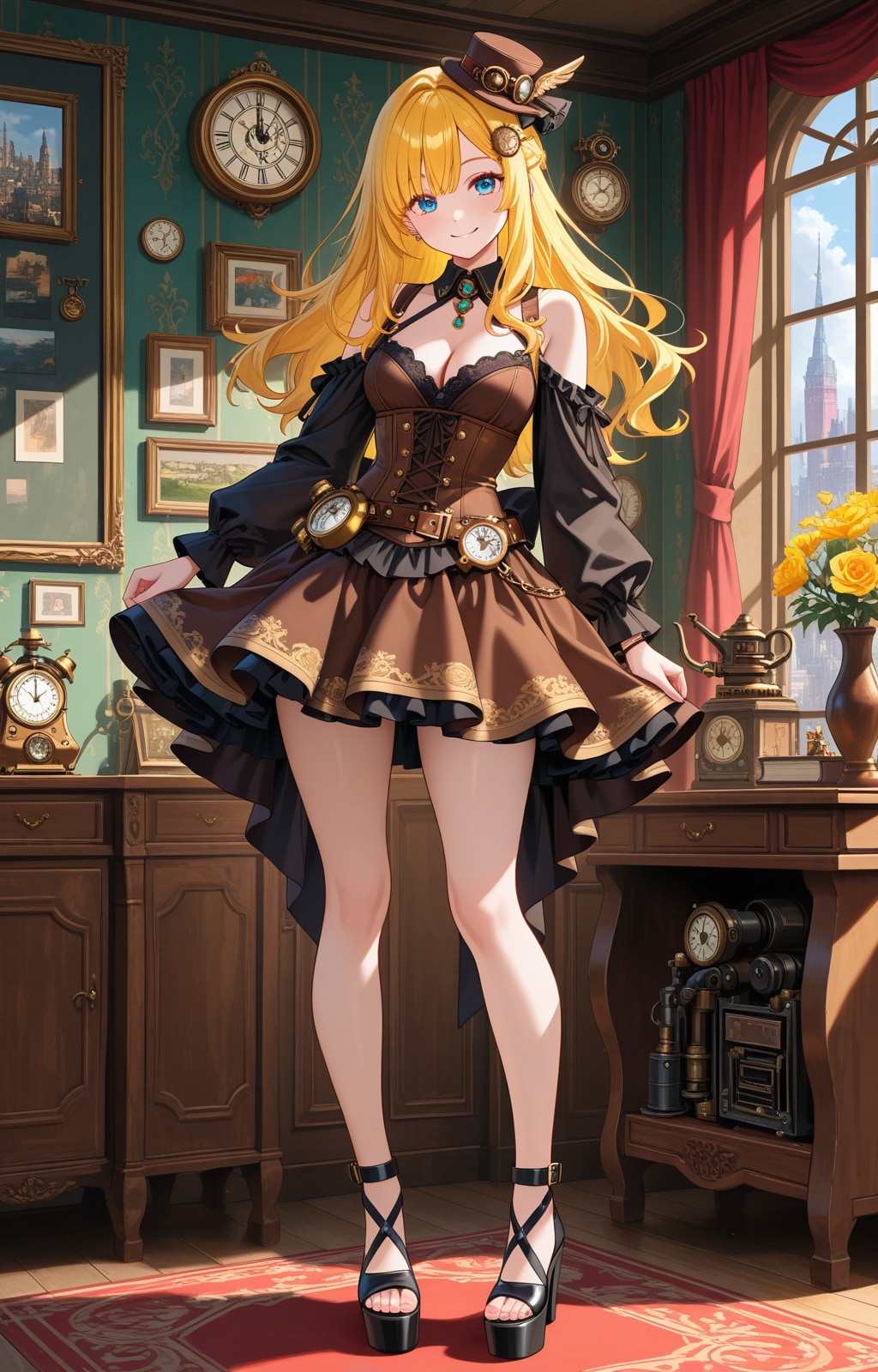 スチームパンクドレス