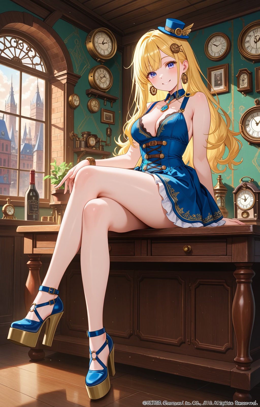 スチームパンクドレス