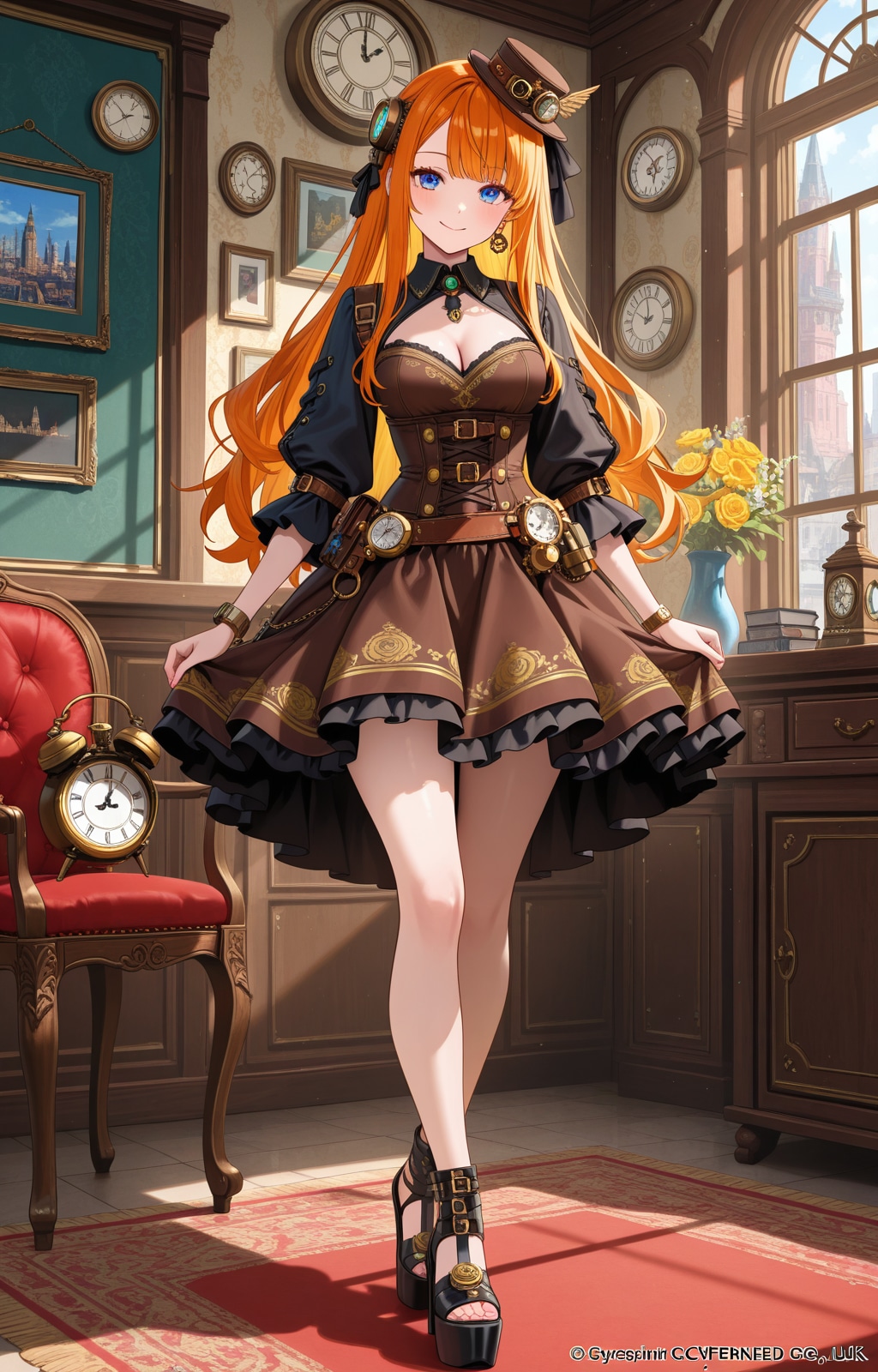 スチームパンクドレス