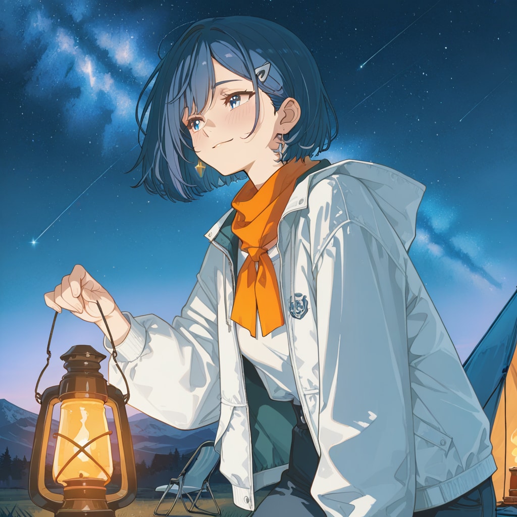 星空キャンプの約束