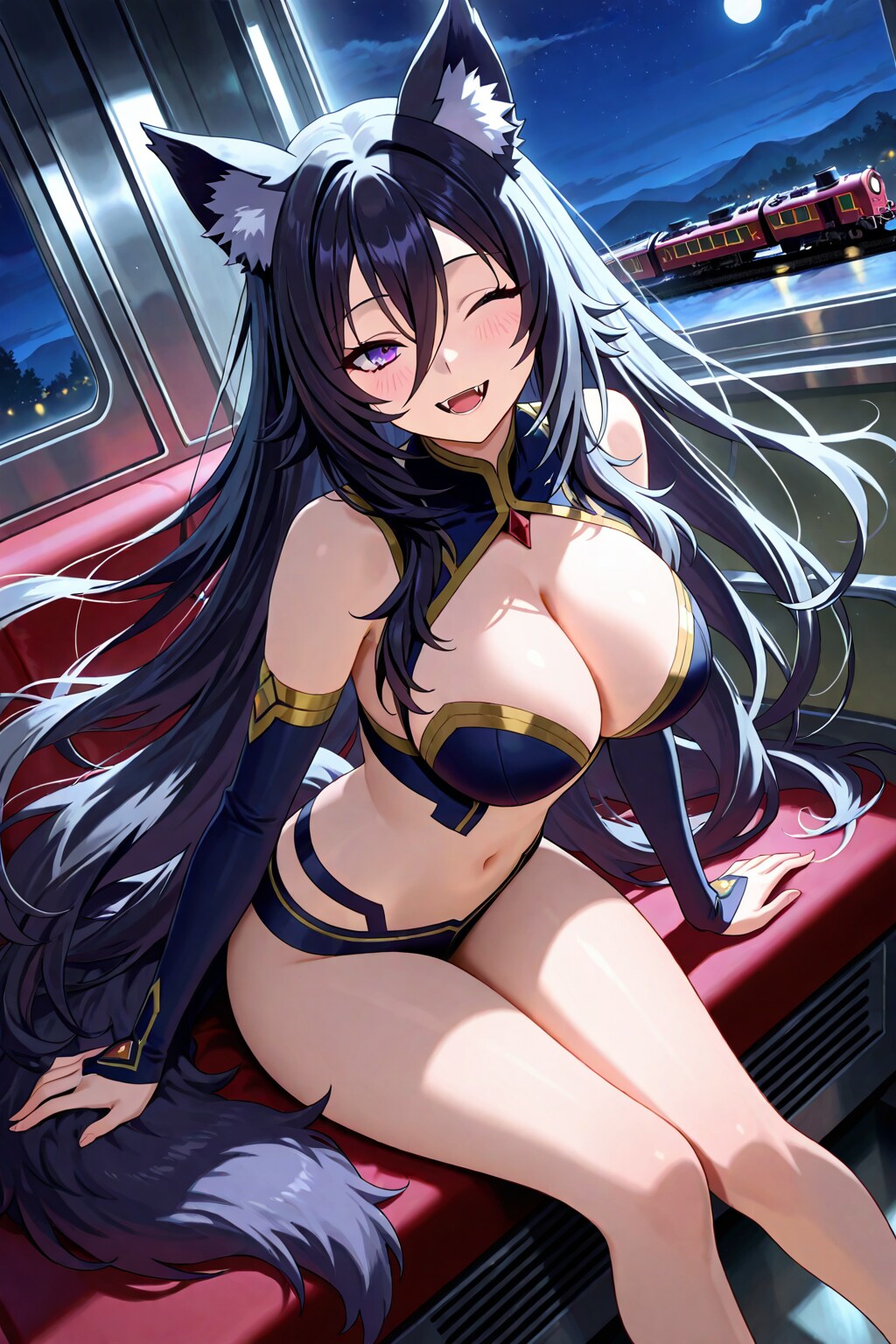 デルタと列車の旅
