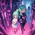 怪しげな色のネオンサインは大体サイバーパンク 12枚目