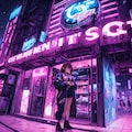 怪しげな色のネオンサインは大体サイバーパンク 11枚目