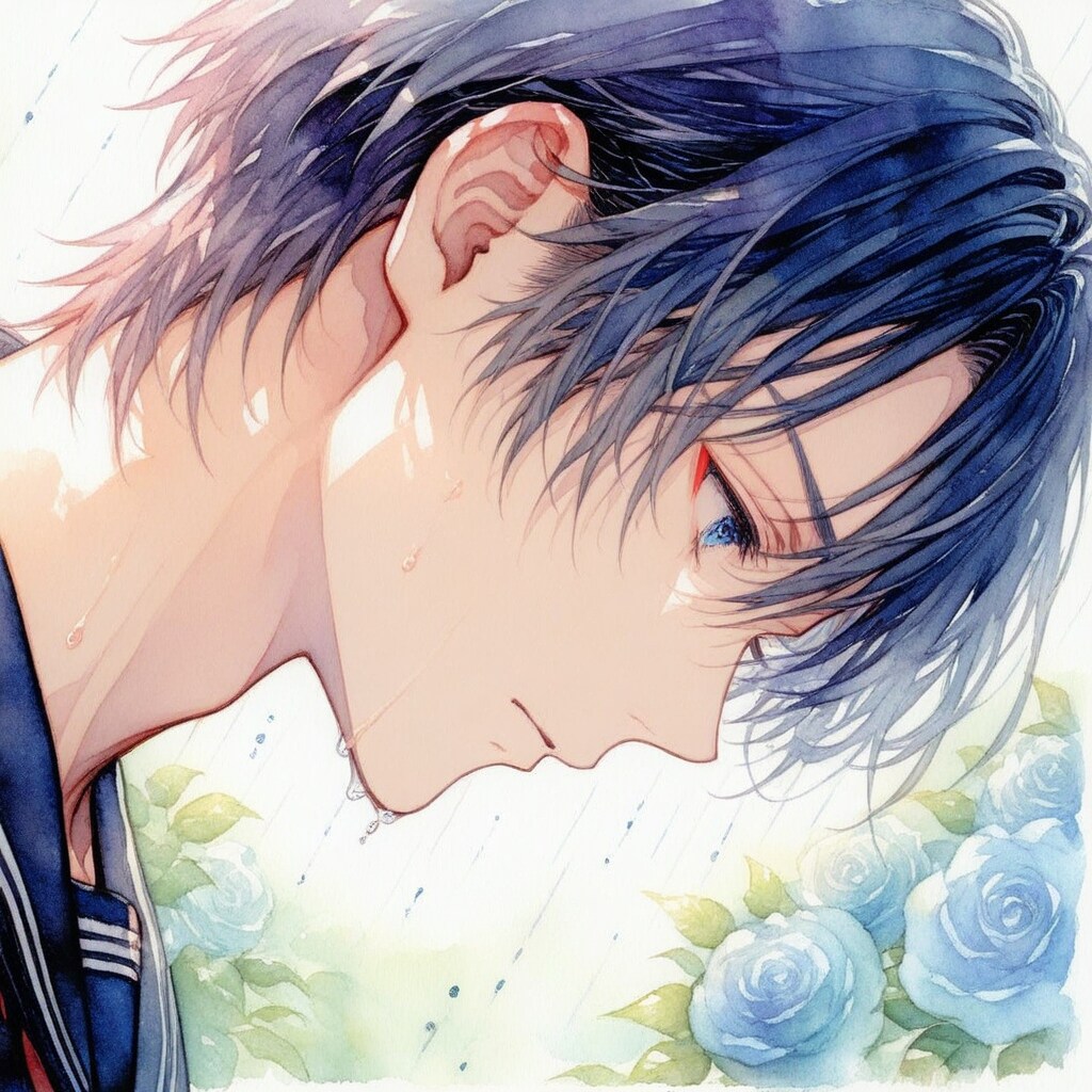 雨の日の紫陽花