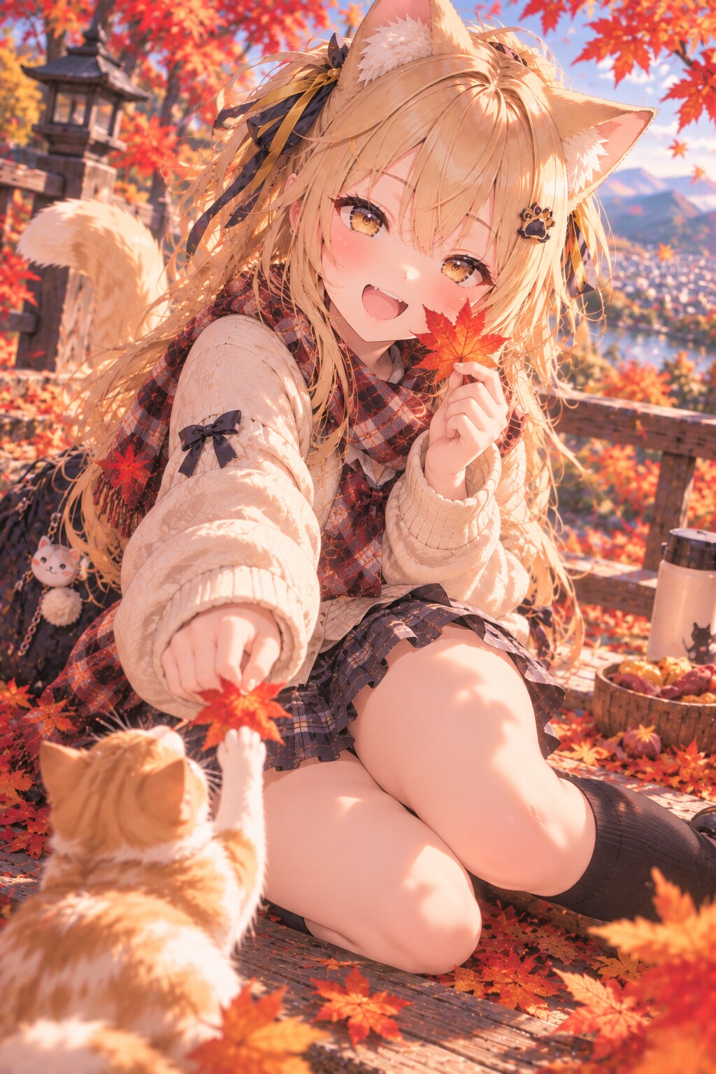 小さな秋みつけた🍁 | の人気AIイラスト・グラビア