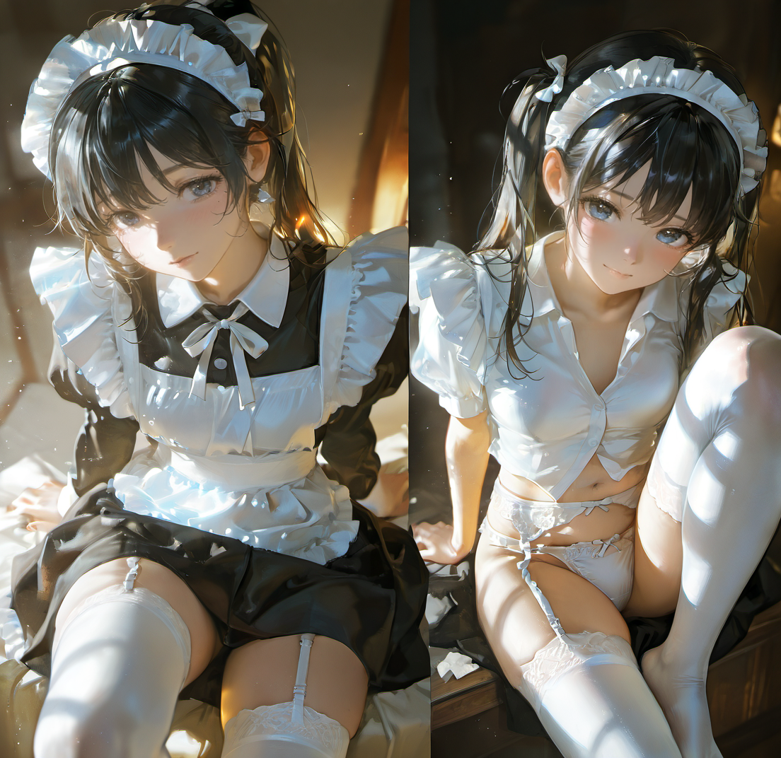 メイドさんの内側
