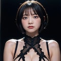 ボンテージでポロリ 3枚目