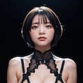 ボンテージでポロリ 10枚目