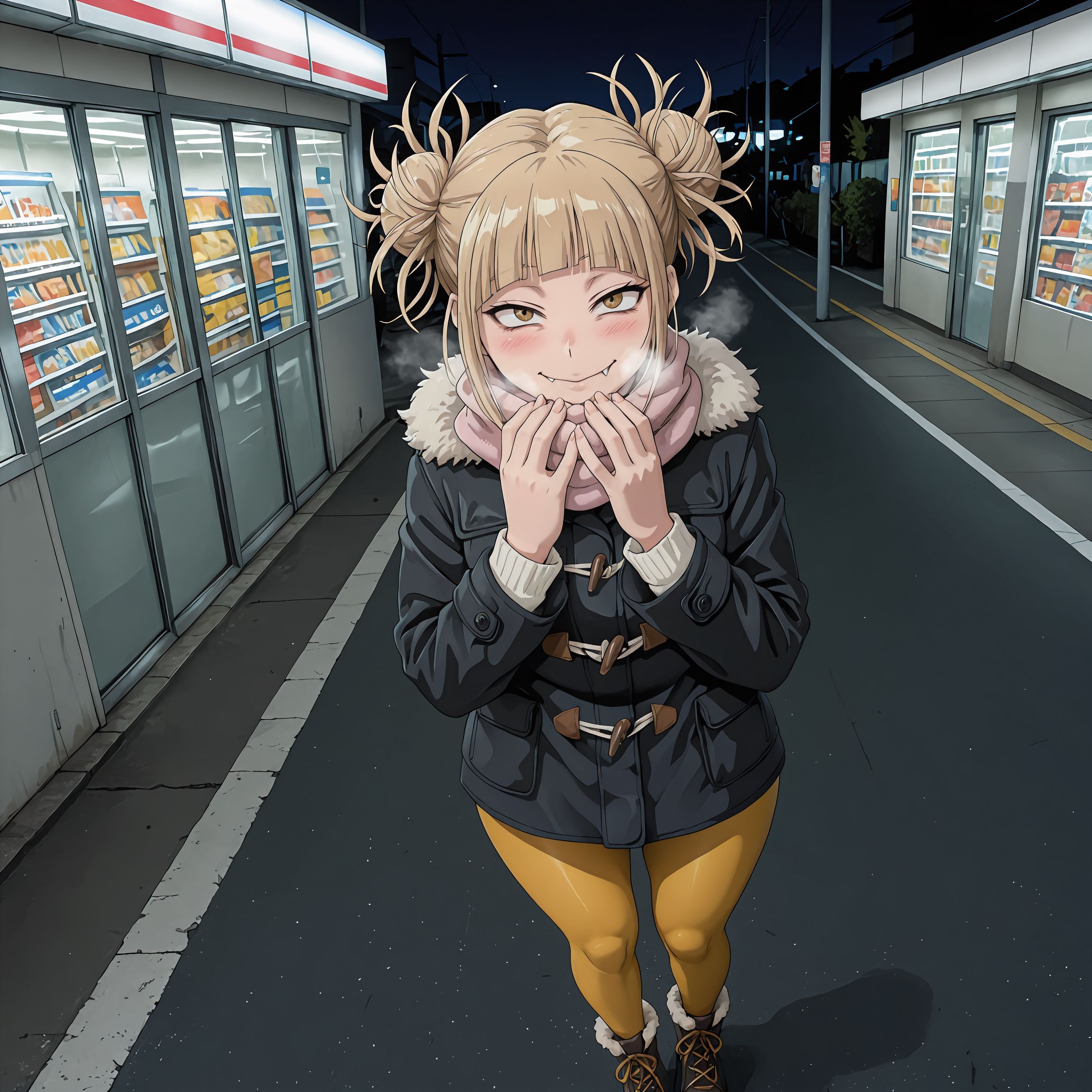 一緒におさんぽしてるあなたの視点(つ''ω`C) | の人気AIイラスト・グラビア