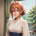 温泉旅行中の親友の母 6枚目