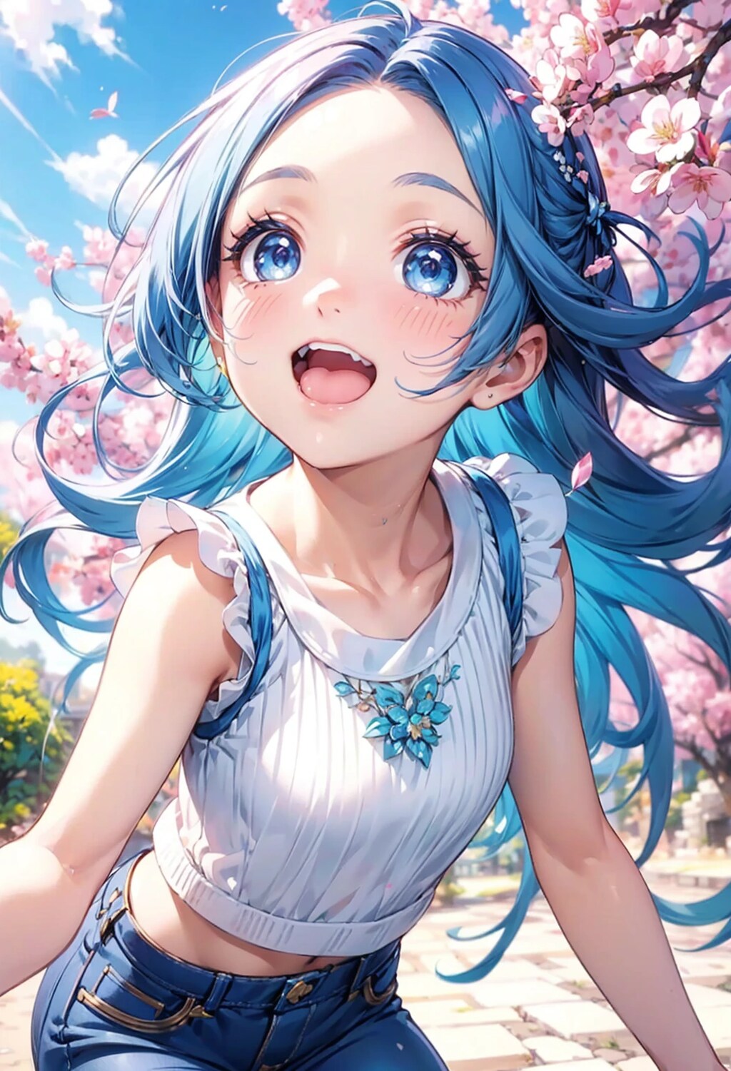 ゲンキ力爆破青デコ☆