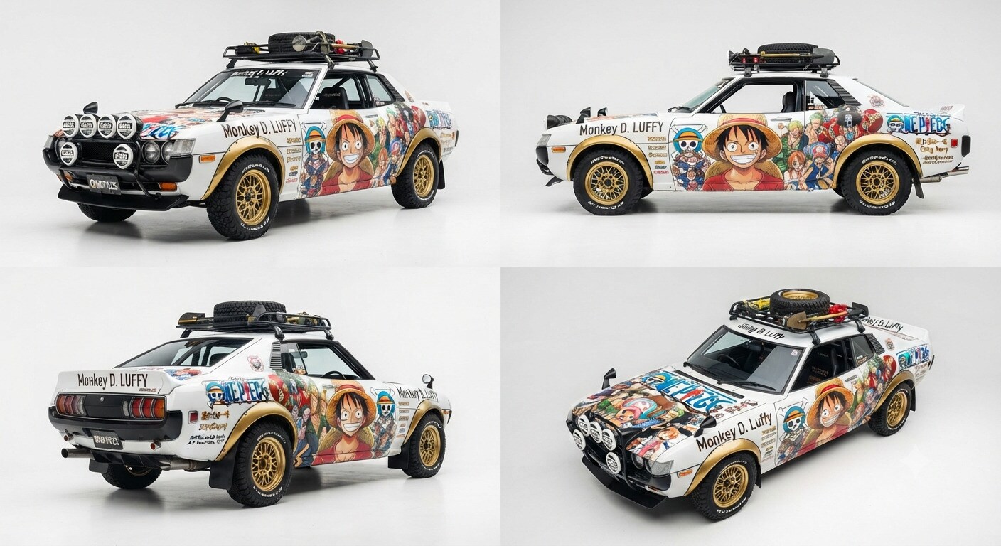 ワンピース痛車セリカ | の人気AIイラスト・グラビア