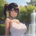 黒髪サイド爆乳ちゃん 3枚目