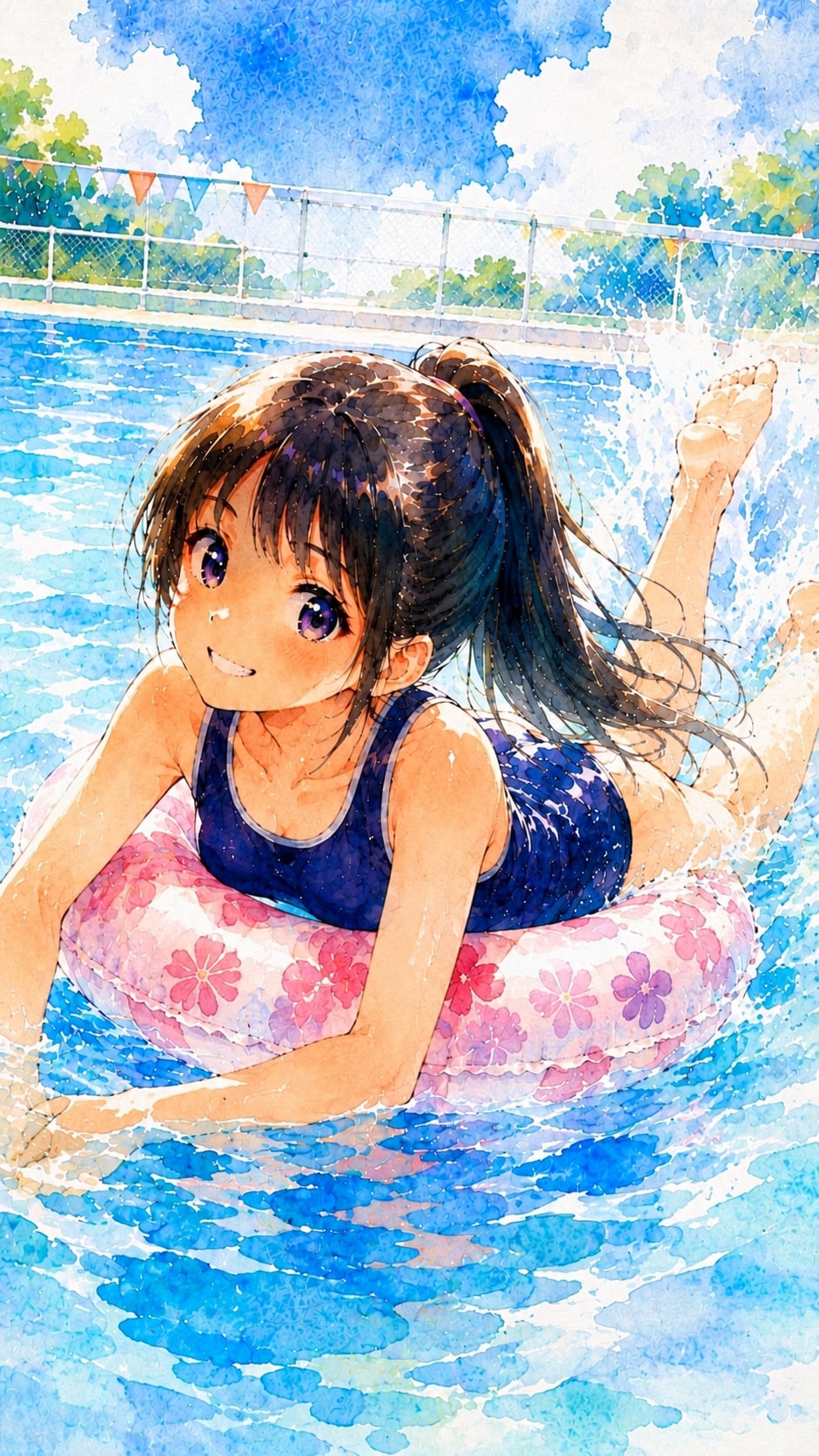 夏と言えばプールだね♪